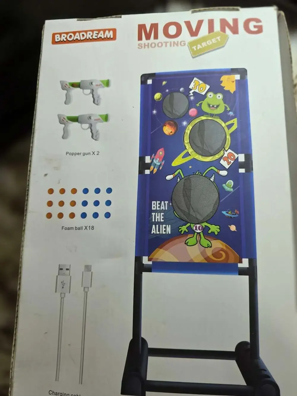 BROADREAM rechargeable moving